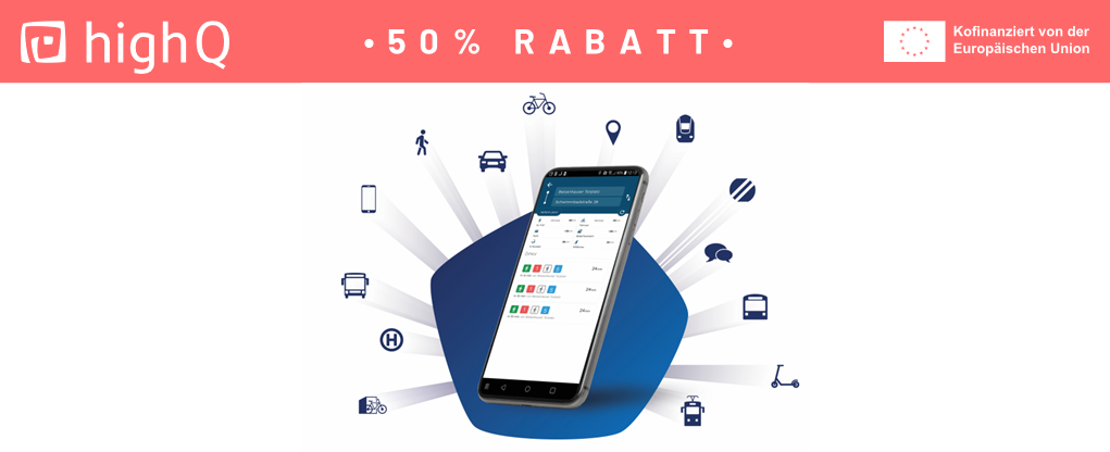 Handyapp mit vernetzte Mobilität