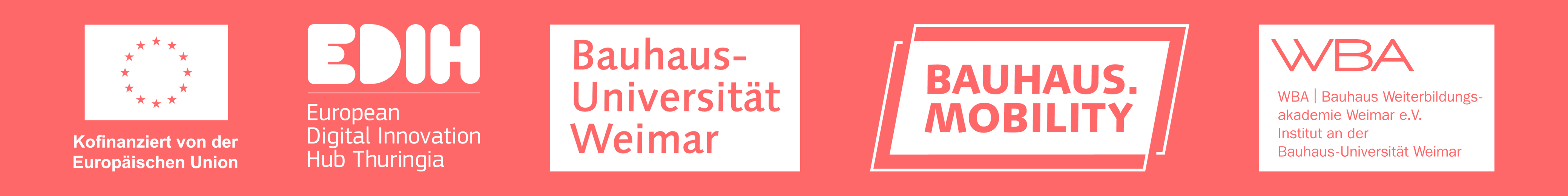 Banner der assoziierten Organisationen